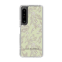 Slim Protection Case［ LAGUNAMOON - BotanicalJacquard - White×Beige ］