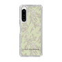Slim Protection Case［ LAGUNAMOON - BotanicalJacquard - White×Beige ］