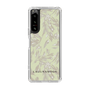 Slim Protection Case［ LAGUNAMOON - BotanicalJacquard - White×Beige ］