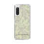 Slim Protection Case［ LAGUNAMOON - BotanicalJacquard - White×Beige ］