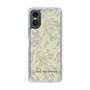 Slim Protection Case［ LAGUNAMOON - BotanicalJacquard - White×Beige ］