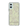 Slim Protection Case［ LAGUNAMOON - BotanicalJacquard - White×Beige ］