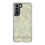 Slim Protection Case［ LAGUNAMOON - BotanicalJacquard - White×Beige ］