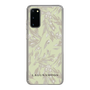 Slim Protection Case［ LAGUNAMOON - BotanicalJacquard - White×Beige ］