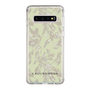 Slim Protection Case［ LAGUNAMOON - BotanicalJacquard - White×Beige ］