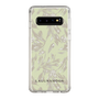 Slim Protection Case［ LAGUNAMOON - BotanicalJacquard - White×Beige ］