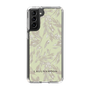 Slim Protection Case［ LAGUNAMOON - BotanicalJacquard - White×Beige ］