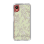Slim Protection Case［ LAGUNAMOON - BotanicalJacquard - White×Beige ］
