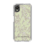 Slim Protection Case［ LAGUNAMOON - BotanicalJacquard - White×Beige ］