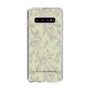 Slim Protection Case［ LAGUNAMOON - BotanicalJacquard - White×Beige ］