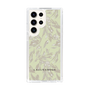 Slim Protection Case［ LAGUNAMOON - BotanicalJacquard - White×Beige ］