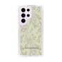 Slim Protection Case［ LAGUNAMOON - BotanicalJacquard - White×Beige ］