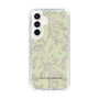 Slim Protection Case［ LAGUNAMOON - BotanicalJacquard - White×Beige ］