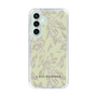 Slim Protection Case［ LAGUNAMOON - BotanicalJacquard - White×Beige ］