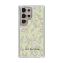 Slim Protection Case［ LAGUNAMOON - BotanicalJacquard - White×Beige ］