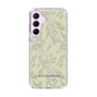 Slim Protection Case［ LAGUNAMOON - BotanicalJacquard - White×Beige ］