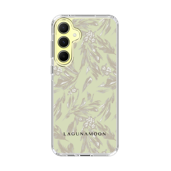 Slim Protection Case［ LAGUNAMOON - BotanicalJacquard - White×Beige ］
