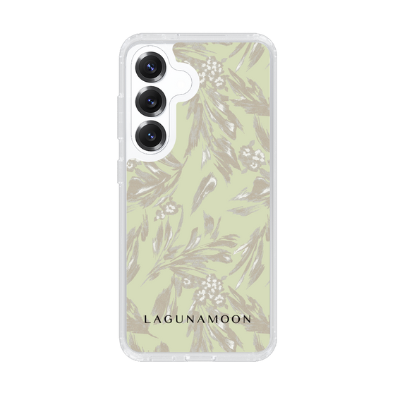 Slim Protection Case［ LAGUNAMOON - BotanicalJacquard - White×Beige ］