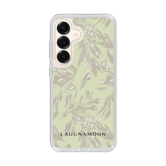 Slim Protection Case［ LAGUNAMOON - BotanicalJacquard - White×Beige ］