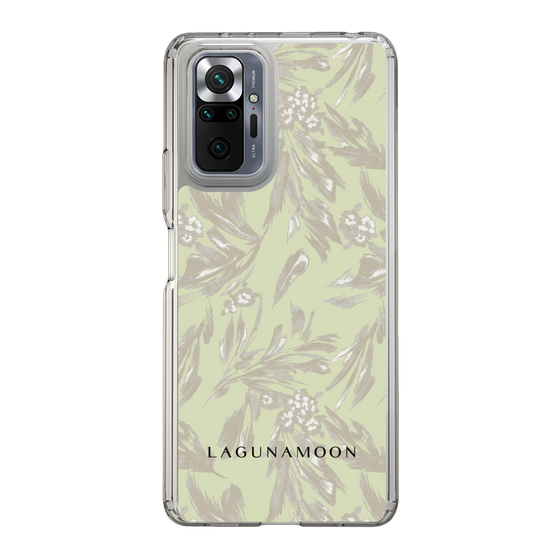 Slim Protection Case［ LAGUNAMOON - BotanicalJacquard - White×Beige ］