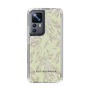 Slim Protection Case［ LAGUNAMOON - BotanicalJacquard - White×Beige ］