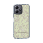 Slim Protection Case［ LAGUNAMOON - BotanicalJacquard - White×Beige ］