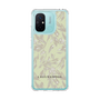 Slim Protection Case［ LAGUNAMOON - BotanicalJacquard - White×Beige ］