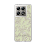 Slim Protection Case［ LAGUNAMOON - BotanicalJacquard - White×Beige ］