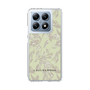 Slim Protection Case［ LAGUNAMOON - BotanicalJacquard - White×Beige ］