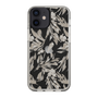 Slim Protection Case［ LAGUNAMOON - BotanicalJacquard - Clear×Beige ］