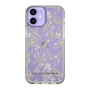 Slim Protection Case［ LAGUNAMOON - BotanicalJacquard - Clear×Beige ］