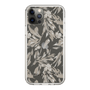Slim Protection Case［ LAGUNAMOON - BotanicalJacquard - Clear×Beige ］