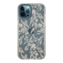 Slim Protection Case［ LAGUNAMOON - BotanicalJacquard - Clear×Beige ］