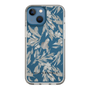 Slim Protection Case［ LAGUNAMOON - BotanicalJacquard - Clear×Beige ］