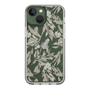 Slim Protection Case［ LAGUNAMOON - BotanicalJacquard - Clear×Beige ］