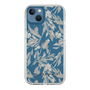 Slim Protection Case［ LAGUNAMOON - BotanicalJacquard - Clear×Beige ］