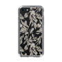 Slim Protection Case［ LAGUNAMOON - BotanicalJacquard - Clear×Beige ］