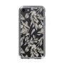 Slim Protection Case［ LAGUNAMOON - BotanicalJacquard - Clear×Beige ］
