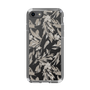 Slim Protection Case［ LAGUNAMOON - BotanicalJacquard - Clear×Beige ］