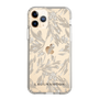 Slim Protection Case［ LAGUNAMOON - BotanicalJacquard - Clear×Beige ］