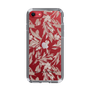 Slim Protection Case［ LAGUNAMOON - BotanicalJacquard - Clear×Beige ］