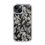 Slim Protection Case［ LAGUNAMOON - BotanicalJacquard - Clear×Beige ］