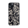 Slim Protection Case［ LAGUNAMOON - BotanicalJacquard - Clear×Beige ］