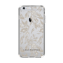 Slim Protection Case［ LAGUNAMOON - BotanicalJacquard - Clear×Beige ］