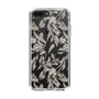 Slim Protection Case［ LAGUNAMOON - BotanicalJacquard - Clear×Beige ］