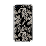 Slim Protection Case［ LAGUNAMOON - BotanicalJacquard - Clear×Beige ］