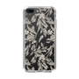 Slim Protection Case［ LAGUNAMOON - BotanicalJacquard - Clear×Beige ］