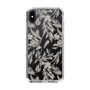 Slim Protection Case［ LAGUNAMOON - BotanicalJacquard - Clear×Beige ］