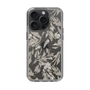 Slim Protection Case［ LAGUNAMOON - BotanicalJacquard - Clear×Beige ］