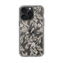 Slim Protection Case［ LAGUNAMOON - BotanicalJacquard - Clear×Beige ］